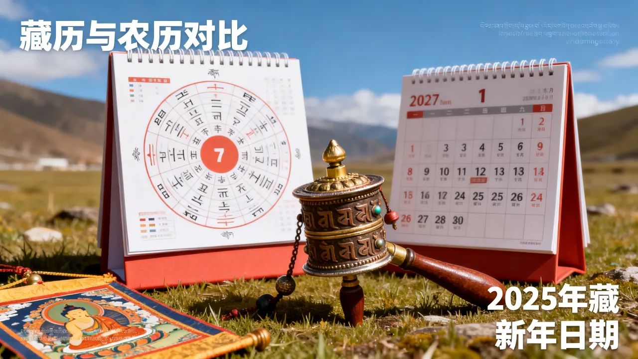 藏历是阴历还是阳历,2025年藏历新年与农历差几天,如何计算 藏历是阴历还是阳历,2025年藏历新年与农历差几天,如何计算