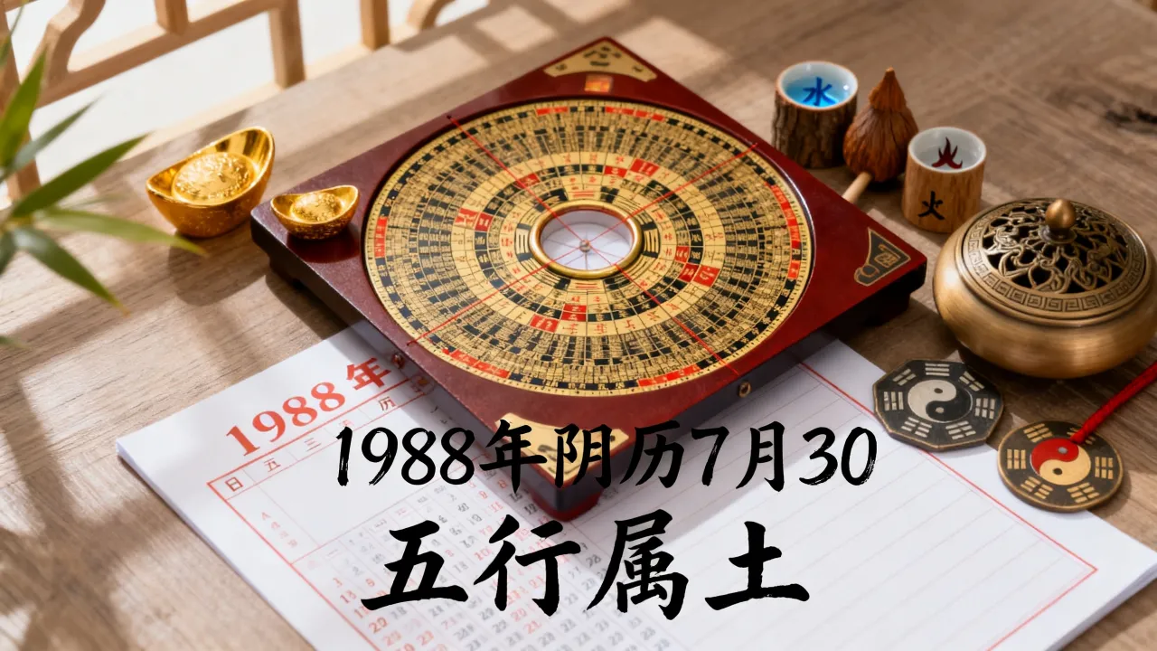 1988年阴历7月30是什么命,农历七月三十出生的人五行属什么? 1988年阴历7月30是什么命,农历七月三十出生的人五行属什么?