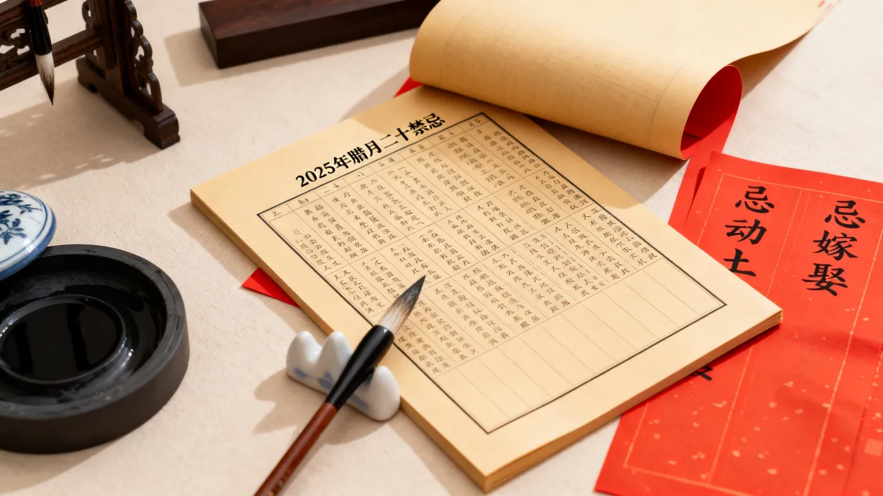 阴历腊月二十忌什么,2025年腊月二十黄历禁忌查询 阴历腊月二十忌什么,2025年腊月二十黄历禁忌查询