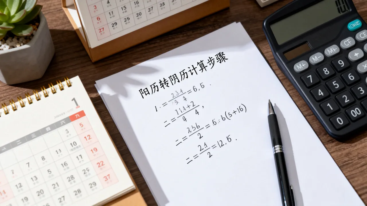 阳历转阴历如何计算