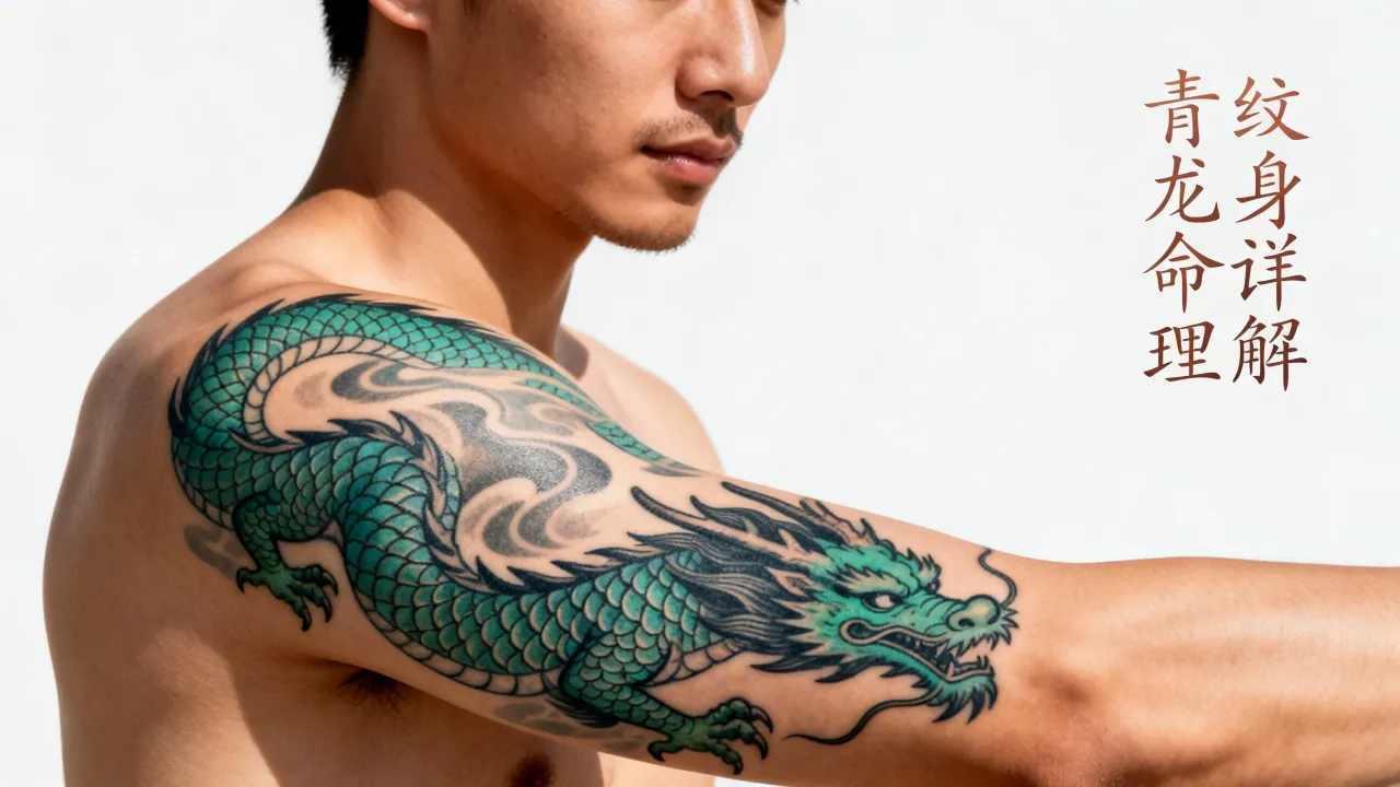 男人青龙是的命运如何？青龙纹身男人的命理详解