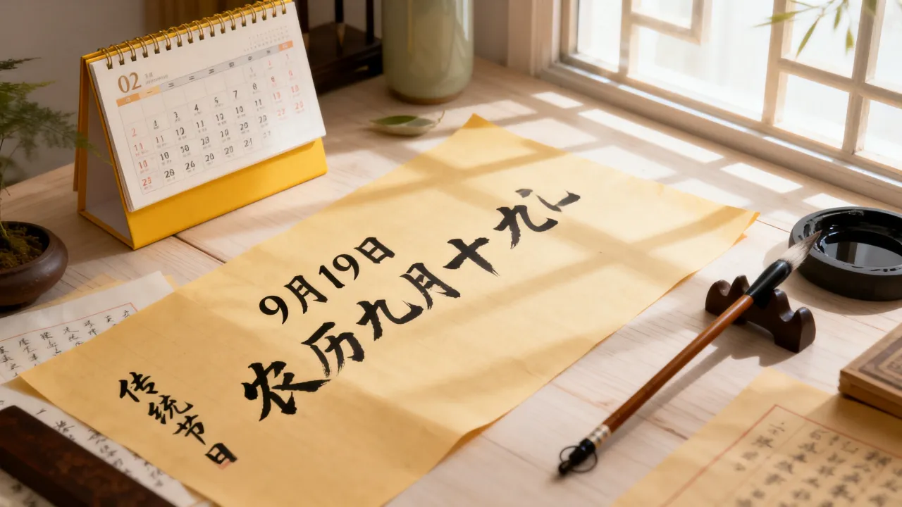 9月19日阴历是几月几号,农历九月十九是什么日子有讲究吗? 9月19日阴历是几月几号,农历九月十九是什么日子有讲究吗?