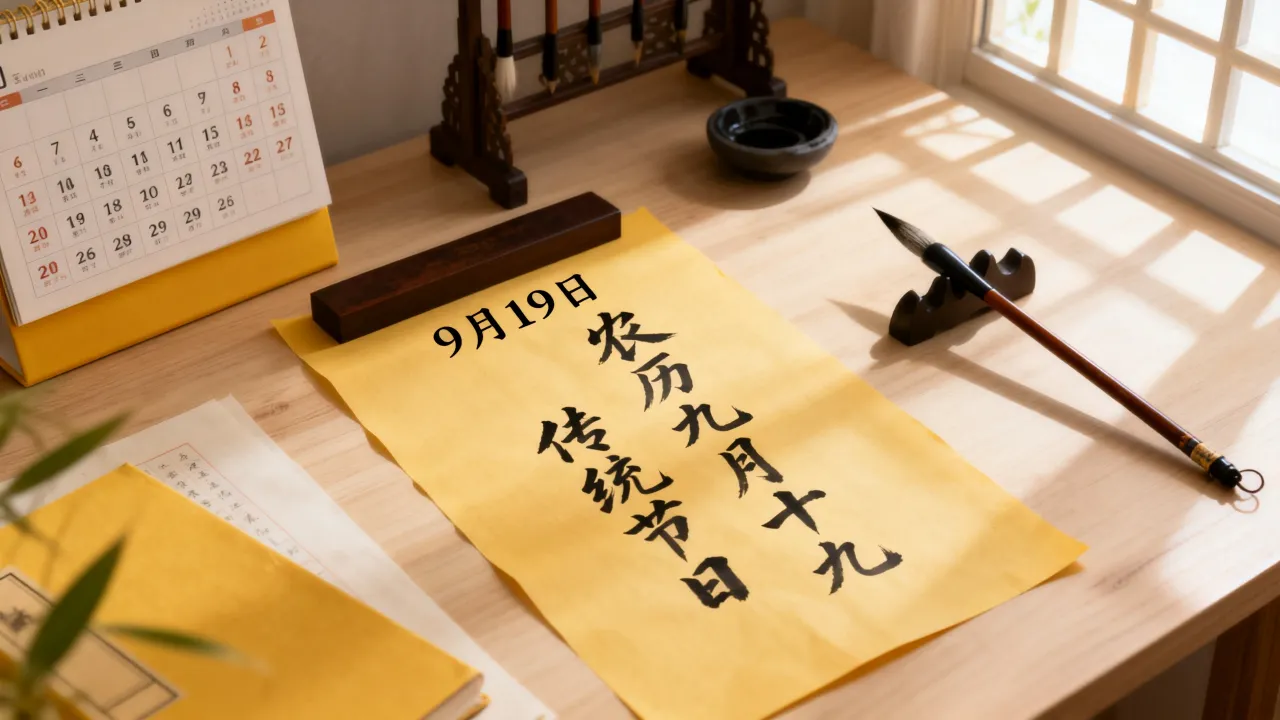 9月19日阴历是几月几号,农历九月十九是什么日子有讲究吗? 9月19日阴历是几月几号,农历九月十九是什么日子有讲究吗?