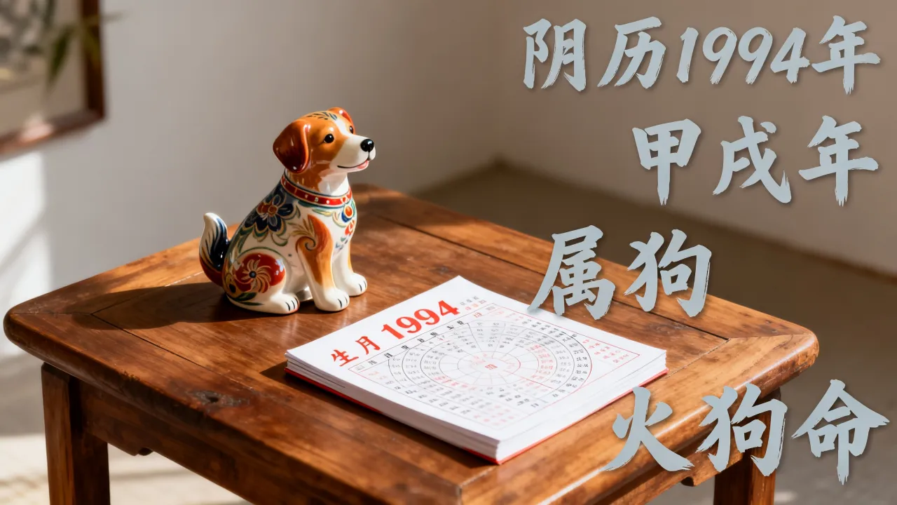阴历94年属什么,94年属狗是什么命 阴历94年属什么,94年属狗是什么命