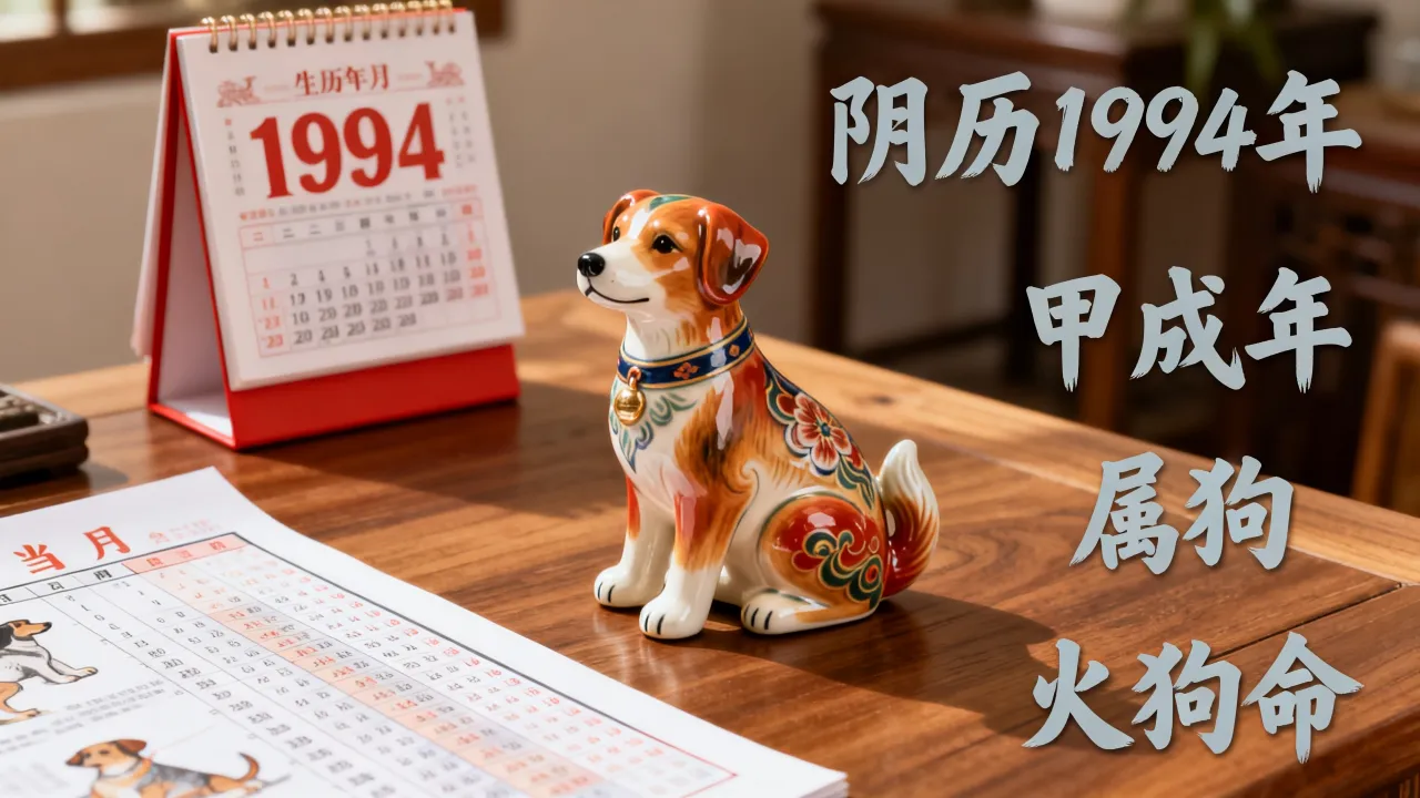阴历94年属什么,94年属狗是什么命 阴历94年属什么,94年属狗是什么命
