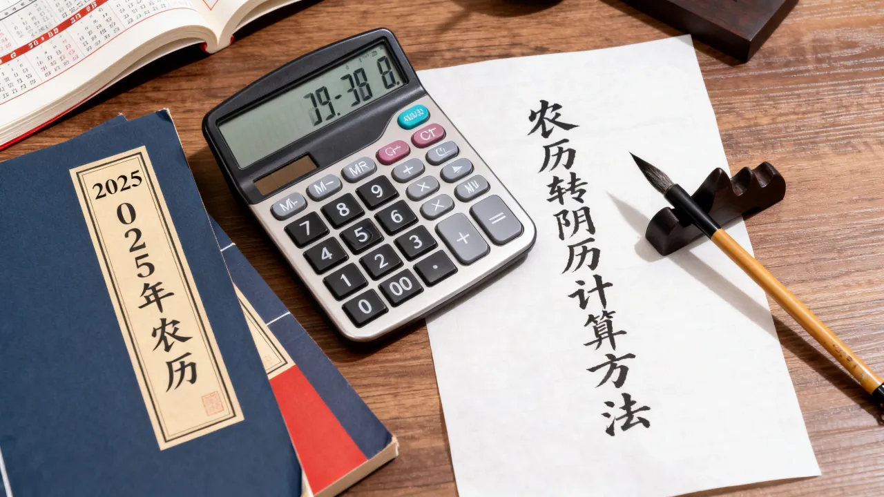 2025年农历怎么算阴历?农历转阴历计算方法是什么 2025年农历怎么算阴历?农历转阴历计算方法是什么