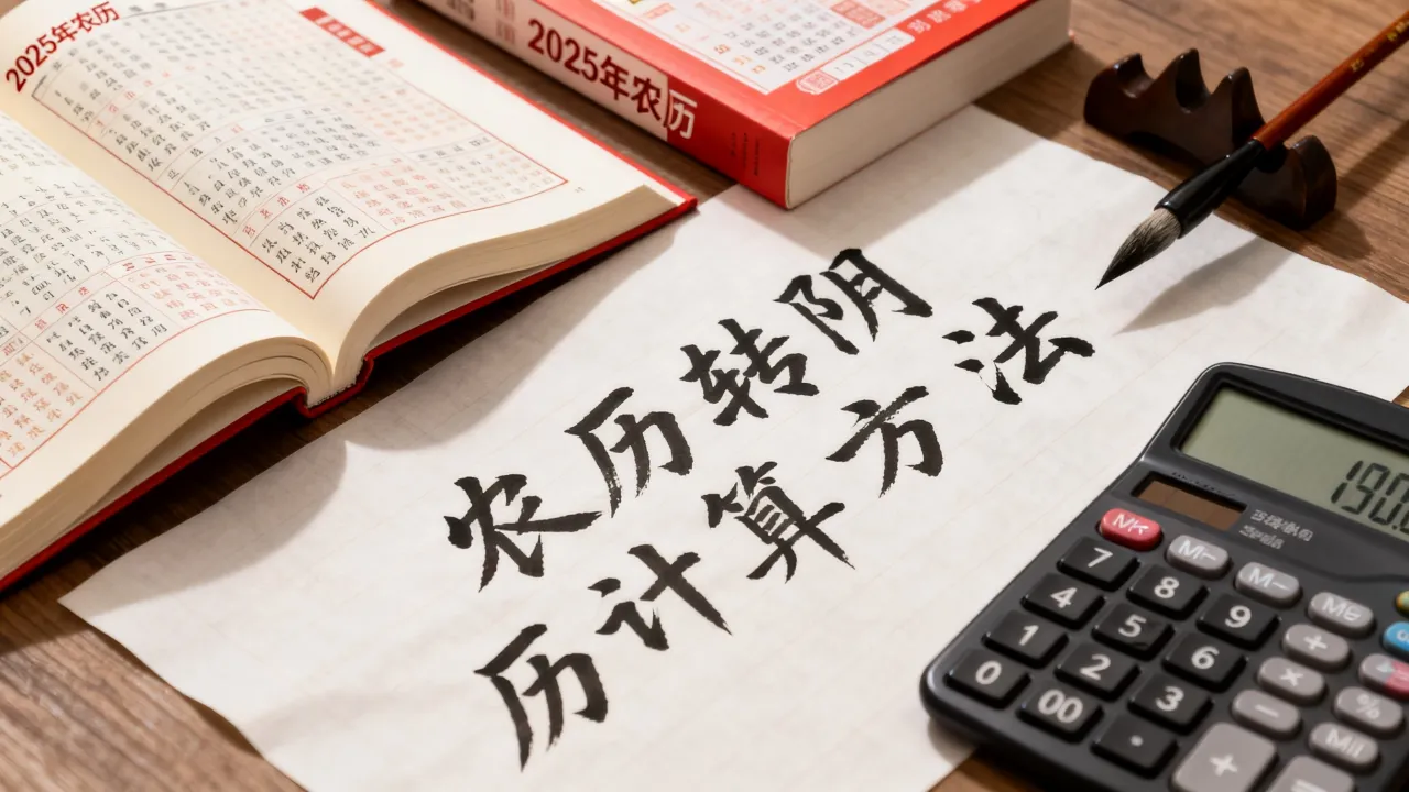 2025年农历怎么算阴历?农历转阴历计算方法是什么 2025年农历怎么算阴历?农历转阴历计算方法是什么