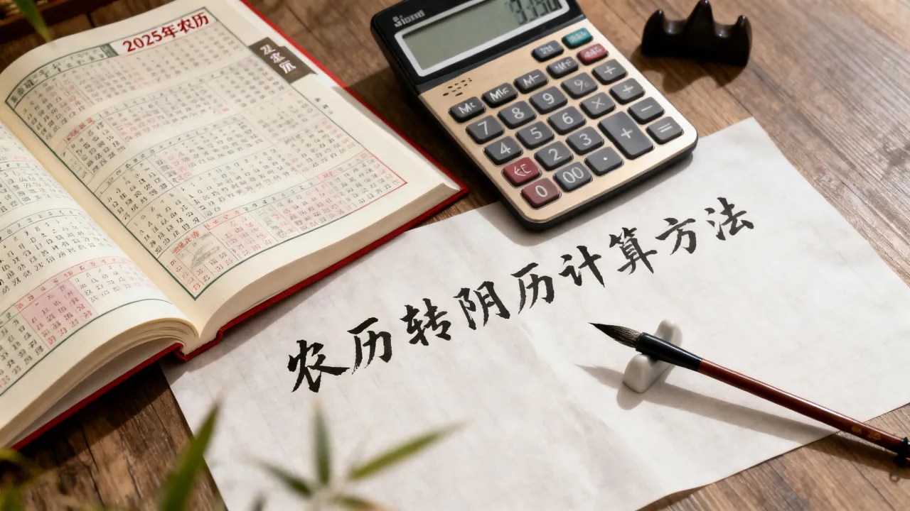 2025年农历怎么算阴历?农历转阴历计算方法是什么 2025年农历怎么算阴历?农历转阴历计算方法是什么