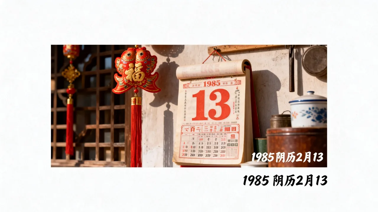 1985阴历2月13 1985阴历2月13