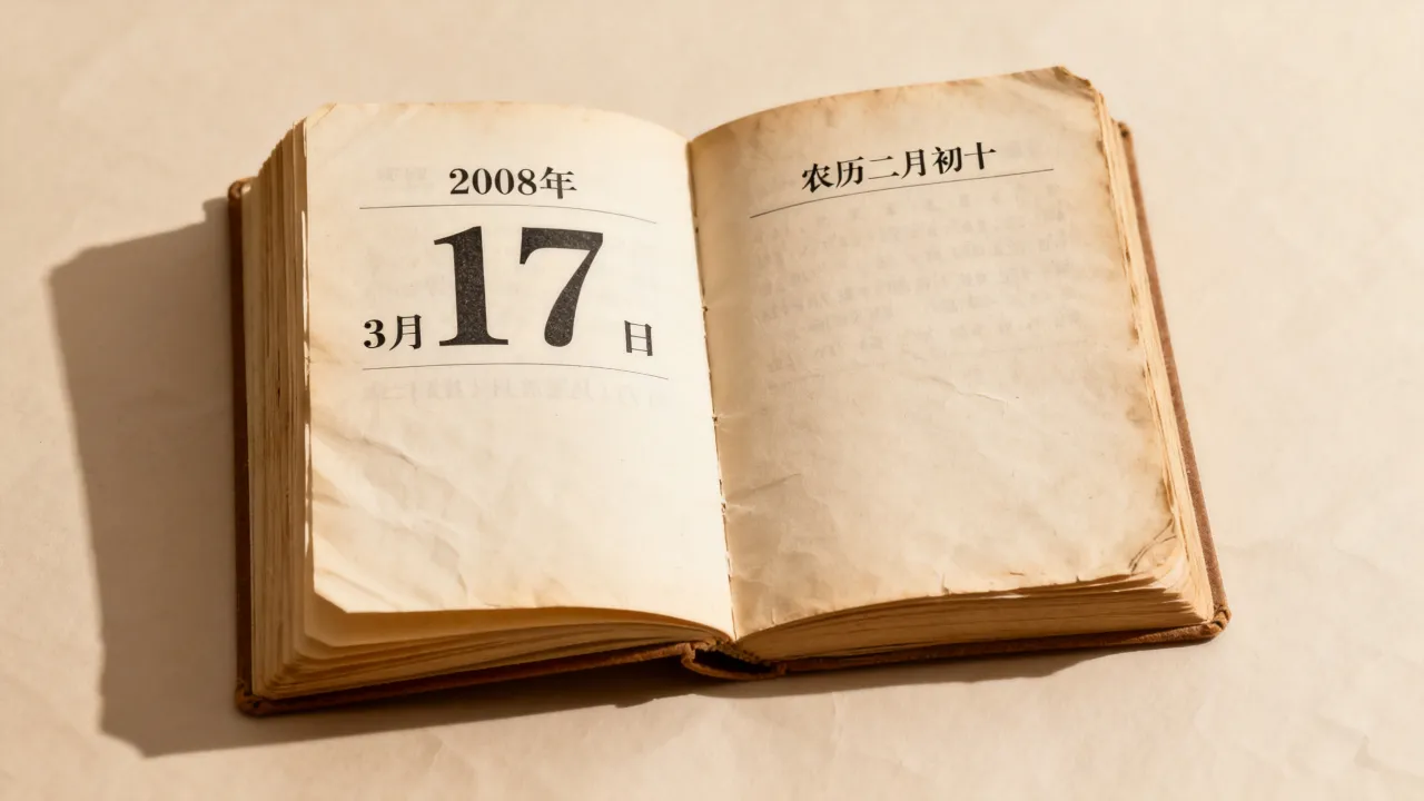 2008年3月17日阴历是几月几号,农历日期查询 2008年3月17日阴历是几月几号,农历日期查询