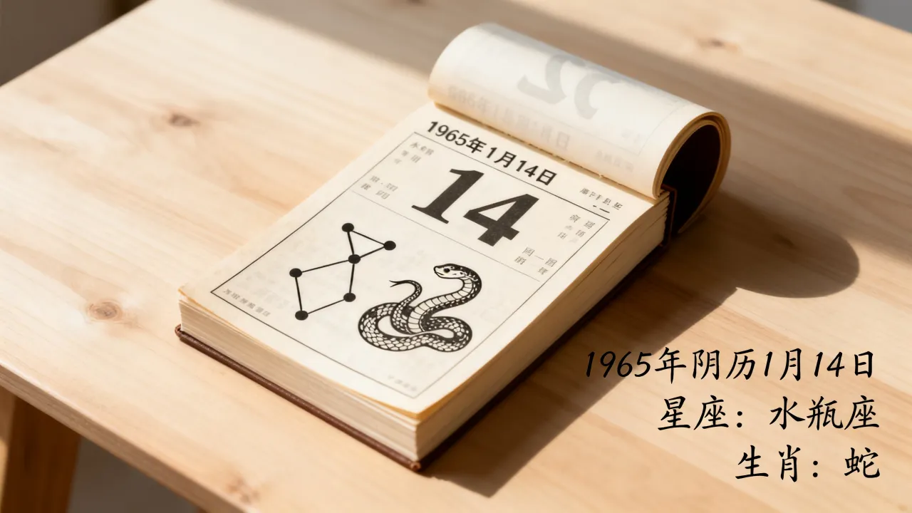1965阴历1月14是什么星座,属什么生肖? 1965阴历1月14是什么星座,属什么生肖?