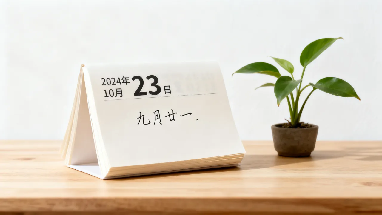 10月23阴历多少,2024年10月23日阴历是几月几号? 10月23阴历多少,2024年10月23日阴历是几月几号?