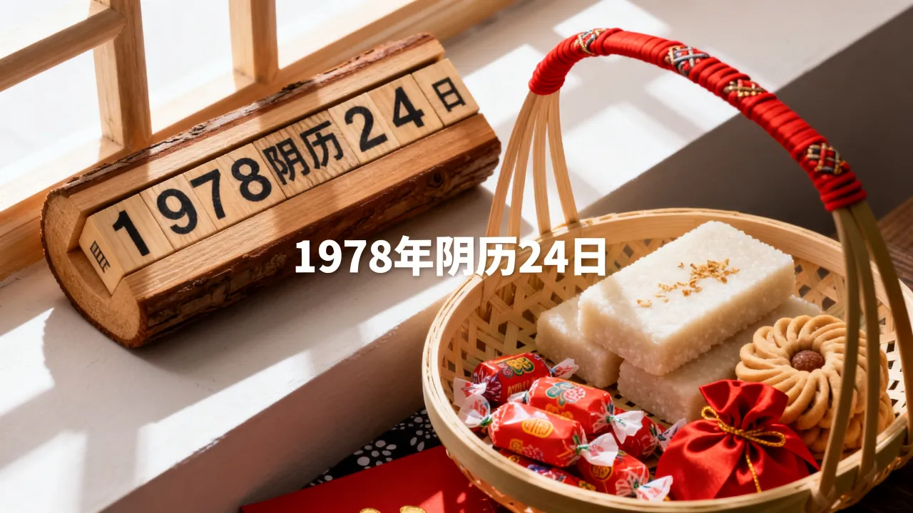1978年阴历24日 1978年阴历24日