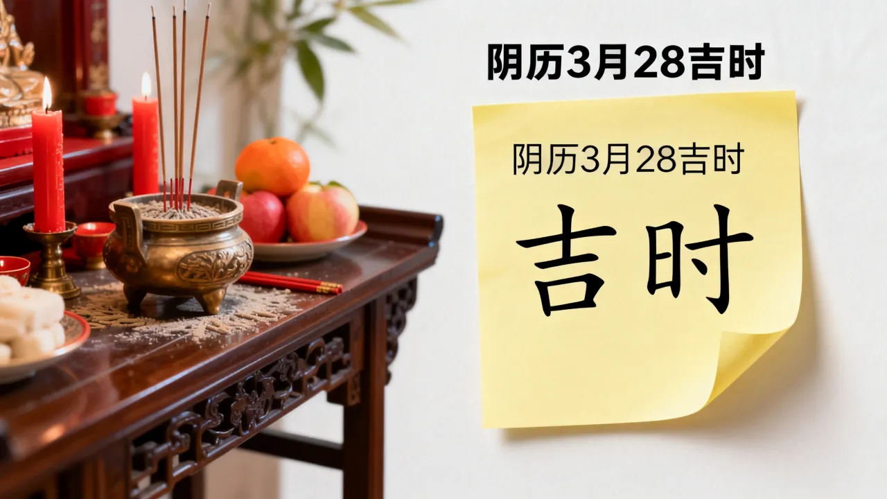 阴历3月28吉时 阴历3月28吉时