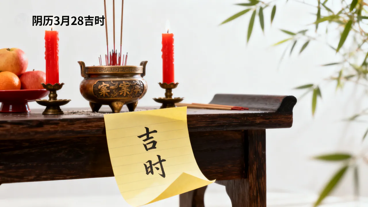 阴历3月28吉时 阴历3月28吉时