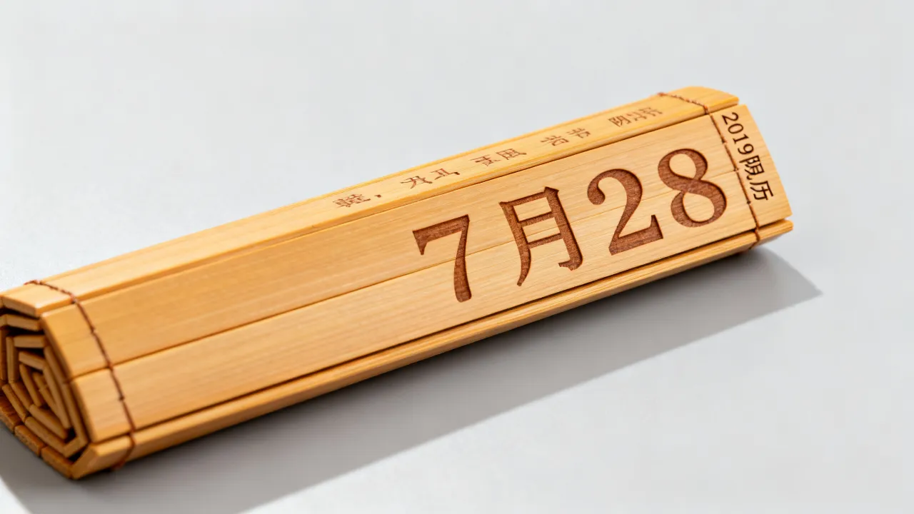 2019阴历7月28
