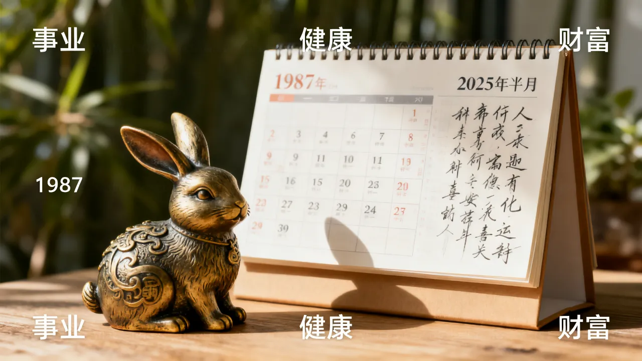 1987年命运好吗,2025年属兔人下半年运势如何? 1987年命运好吗,2025年属兔人下半年运势如何?
