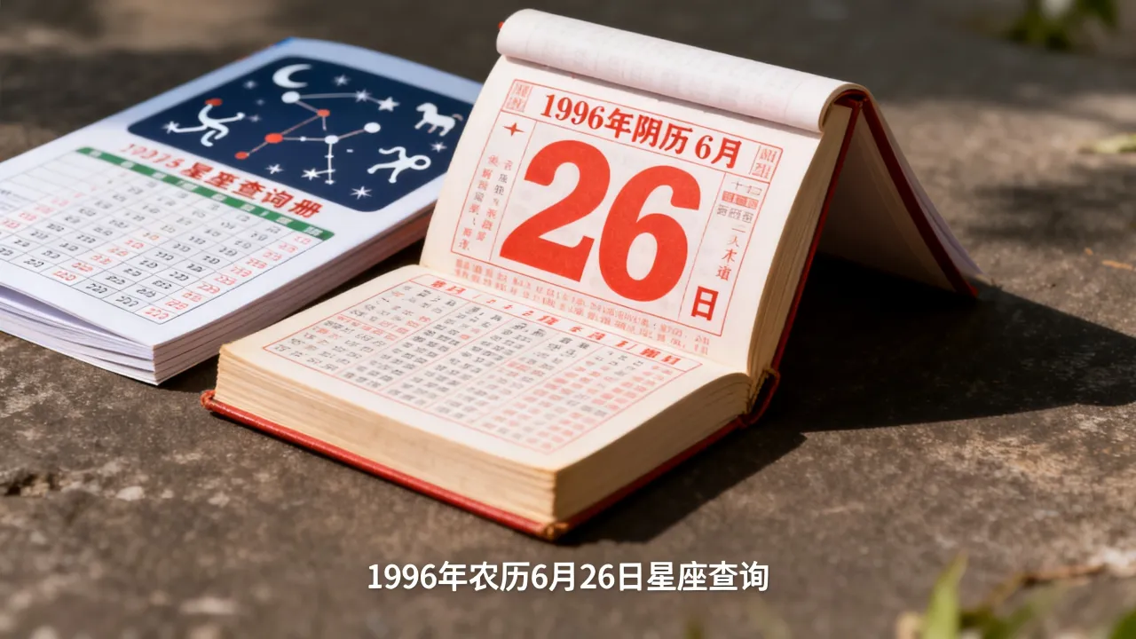 1996年阴历6月26日是什么星座,1996年农历6月26日星座查询 1996年阴历6月26日是什么星座,1996年农历6月26日星座查询