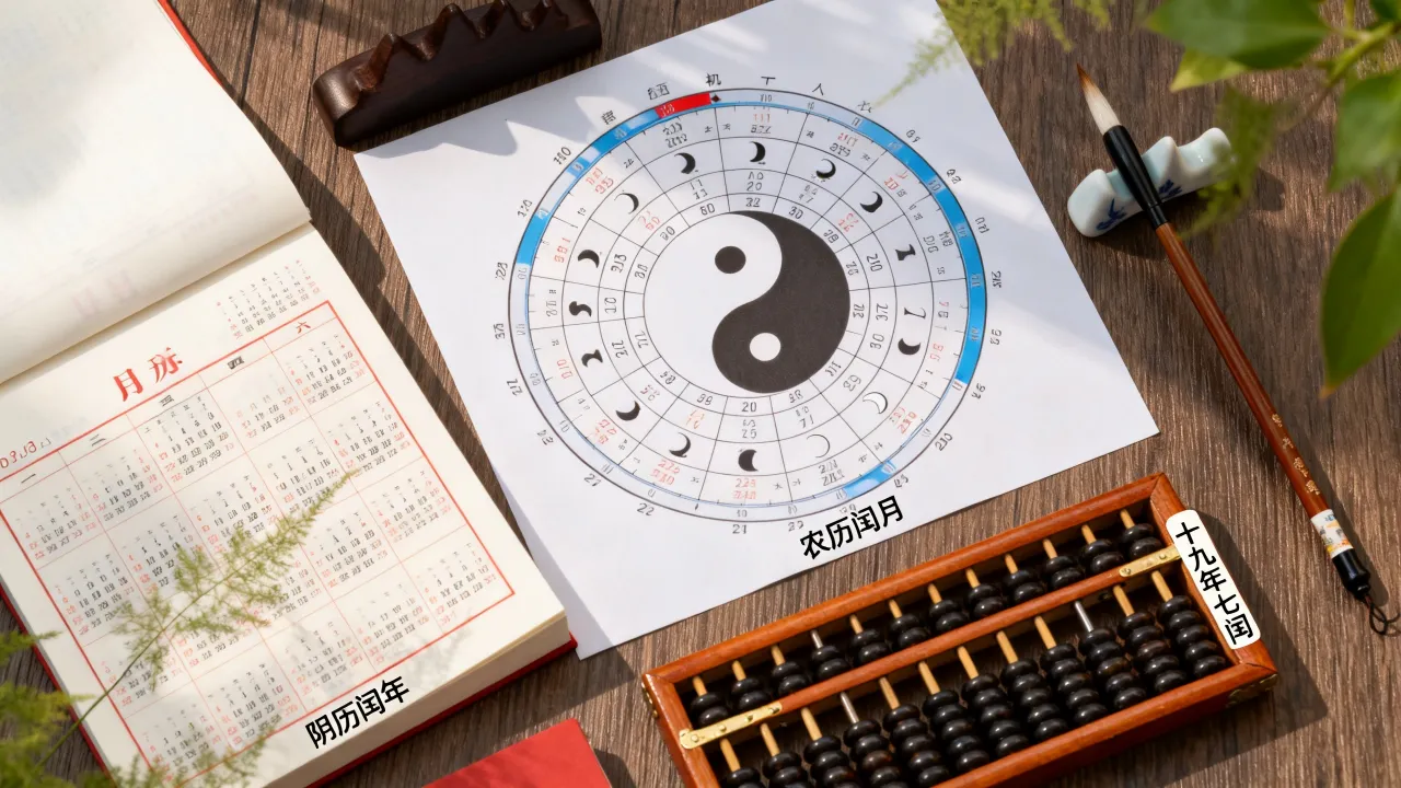 阴历闰年具体是哪一年，农历闰月怎么算出来的