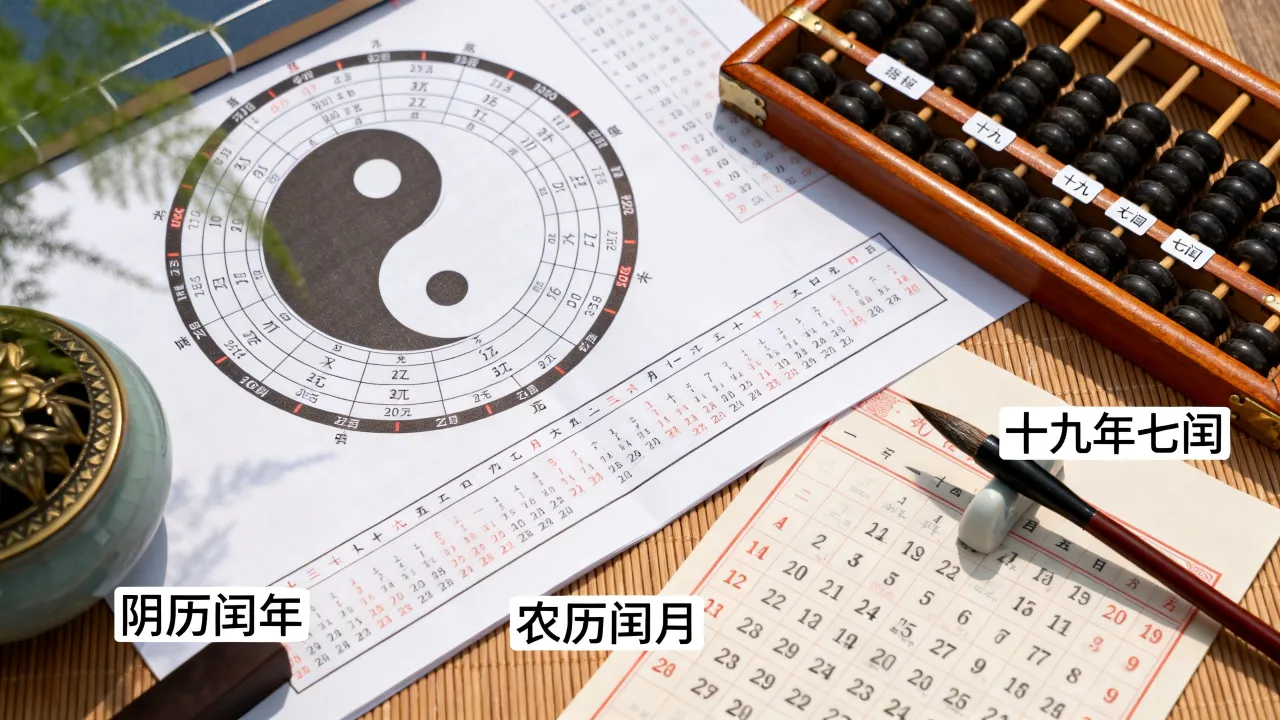 阴历闰年具体是哪一年，农历闰月怎么算出来的