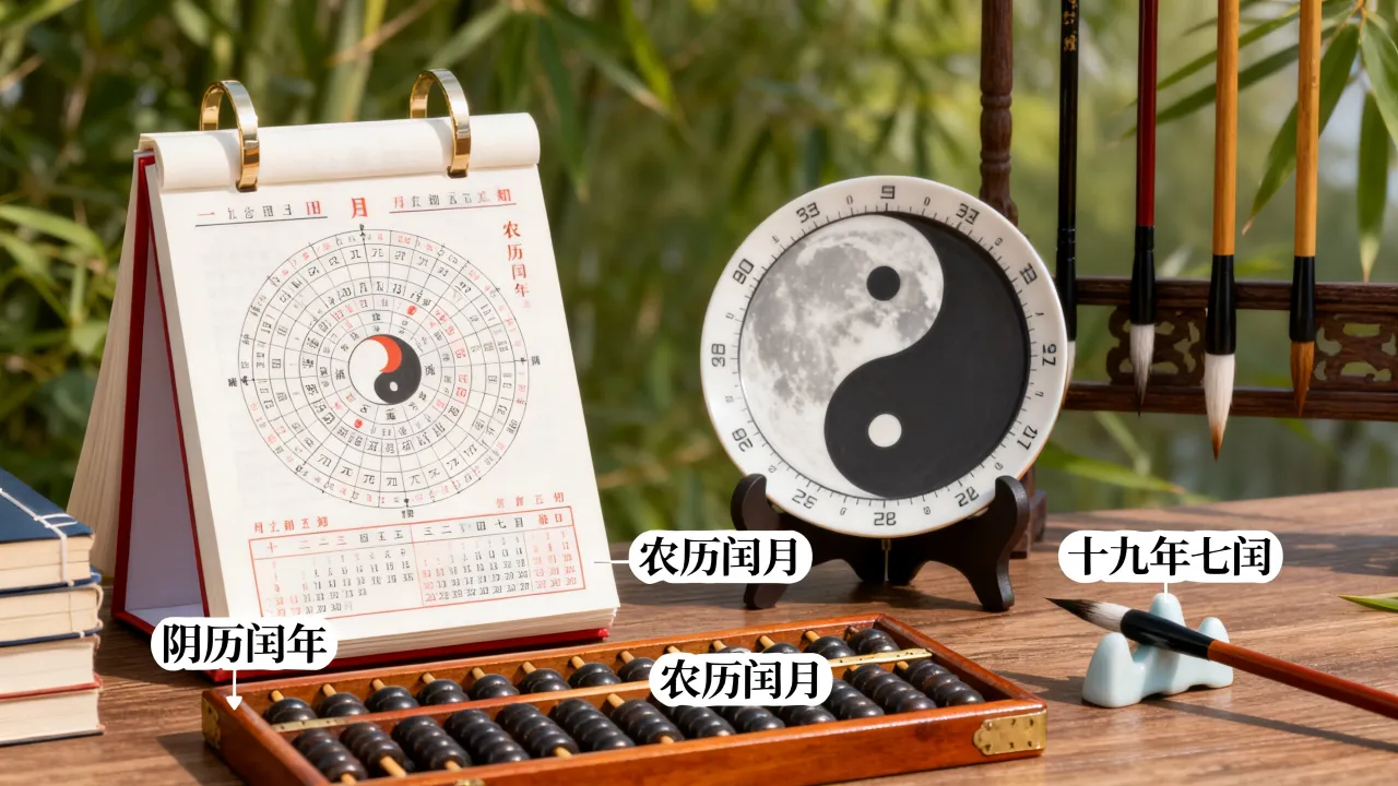 阴历闰年具体是哪一年，农历闰月怎么算出来的
