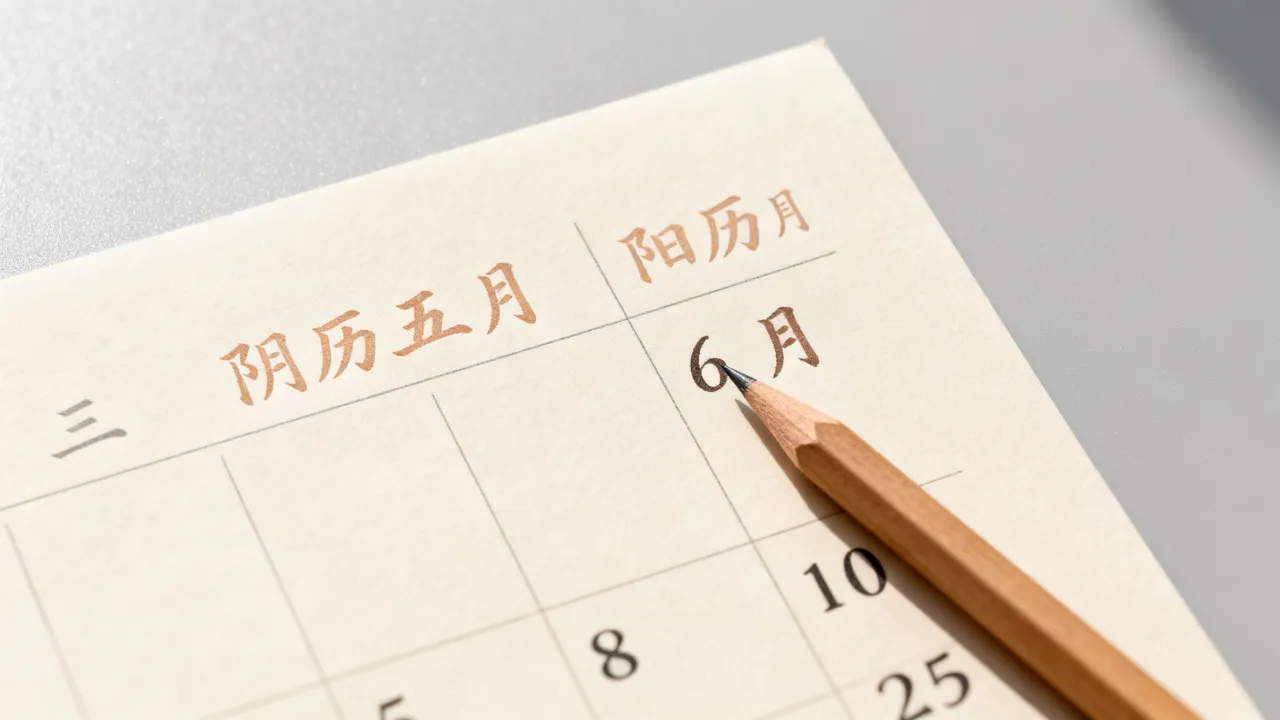 88阴历五月是阳历几月几号？阴历五月是阳历几月