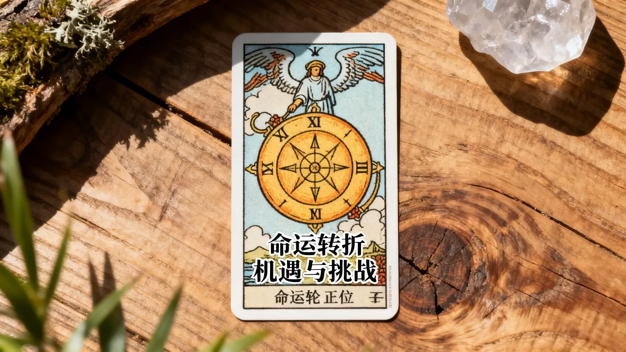 抽中命运正位代表什么,塔罗牌命运之轮正位解析 抽中命运正位代表什么,塔罗牌命运之轮正位解析