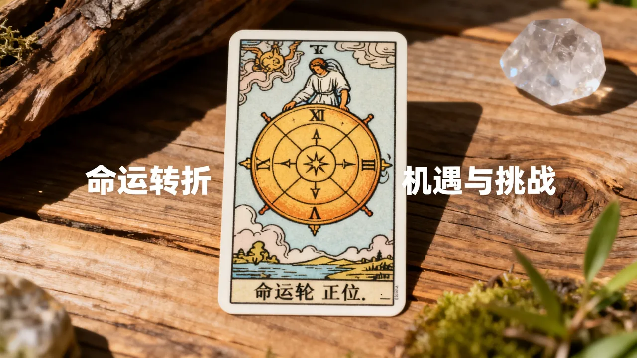 抽中命运正位代表什么,塔罗牌命运之轮正位解析 抽中命运正位代表什么,塔罗牌命运之轮正位解析