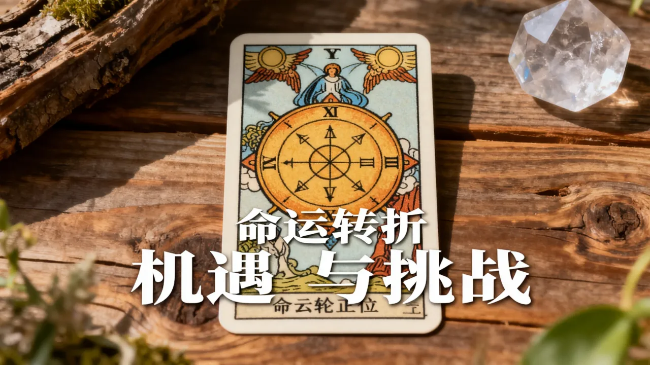 抽中命运正位代表什么,塔罗牌命运之轮正位解析 抽中命运正位代表什么,塔罗牌命运之轮正位解析