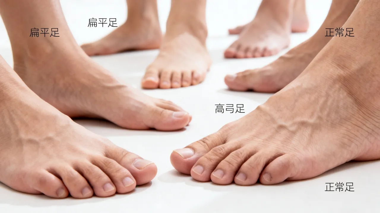 各种命运的脚型 各种命运的脚型