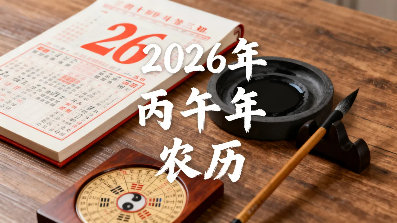 2026年阴历是什么年，今年农历干支纪年查询