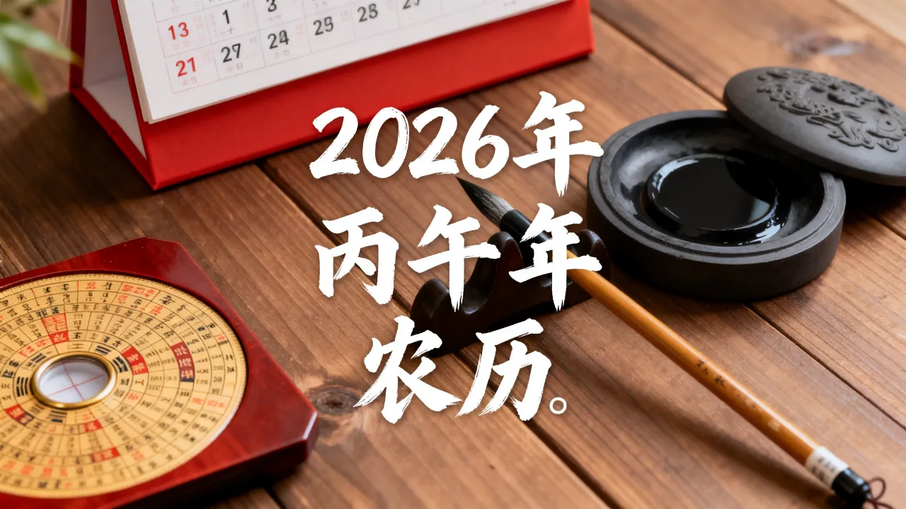 2026年阴历是什么年，今年农历干支纪年查询