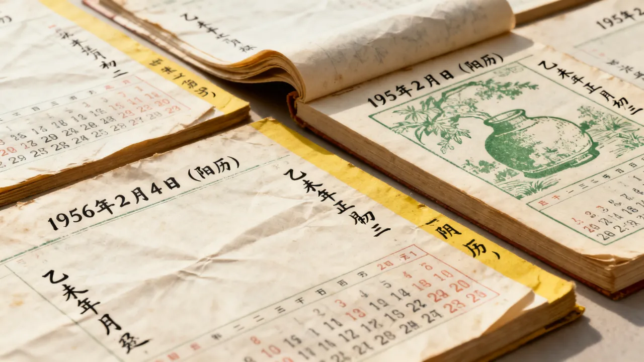 1956年阴历是多少？，1956年农历阳历日期是几号？