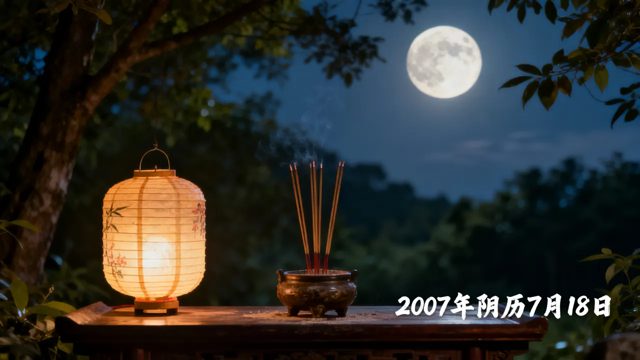 2007阴历7月18