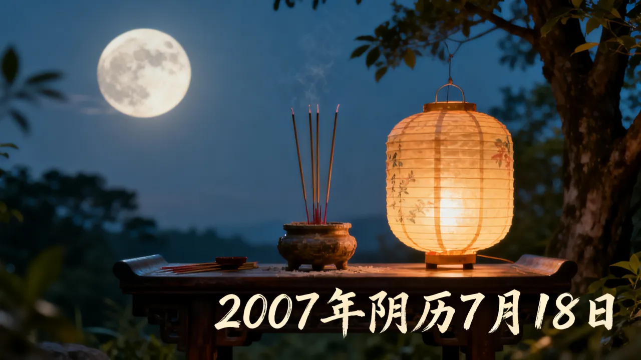 2007阴历7月18