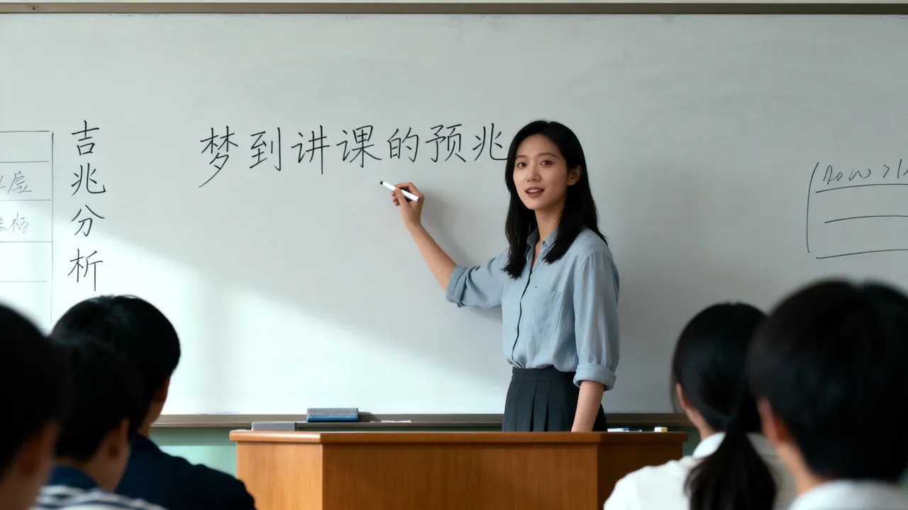梦到给别人讲课是吉兆吗,梦见自己当老师讲课有何预兆 梦到给别人讲课是吉兆吗,梦见自己当老师讲课有何预兆