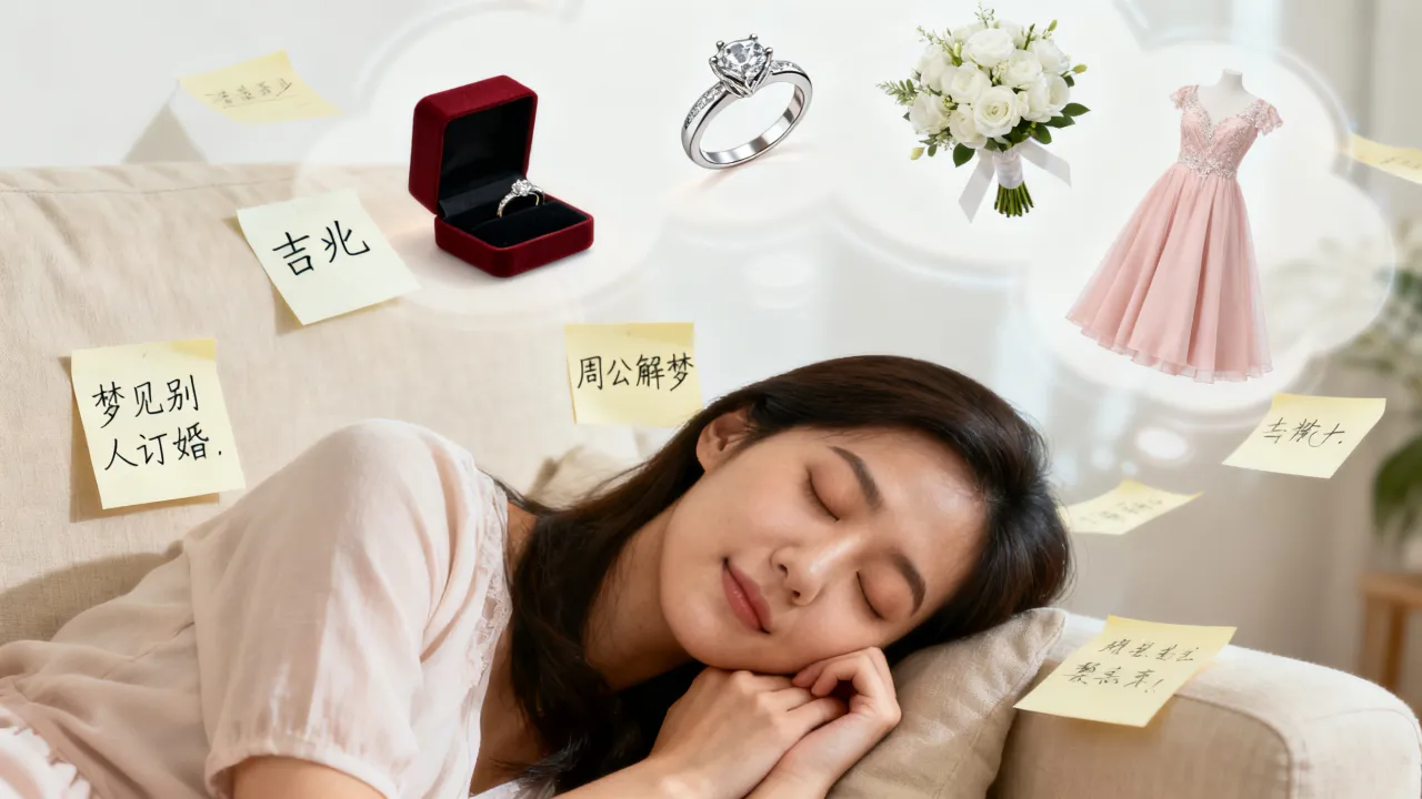 梦见别人定婚是吉兆吗，周公解梦有什么预兆？