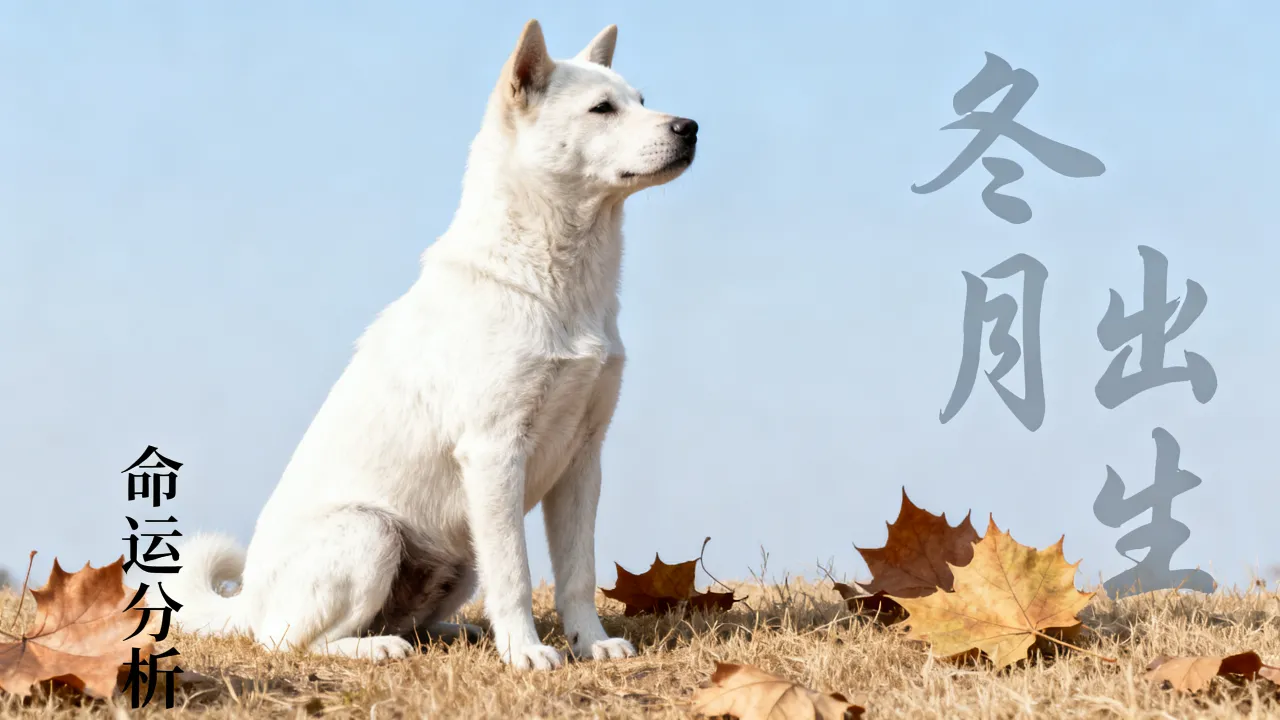 阴历11月的狗命运如何？属狗农历冬月出生好不好