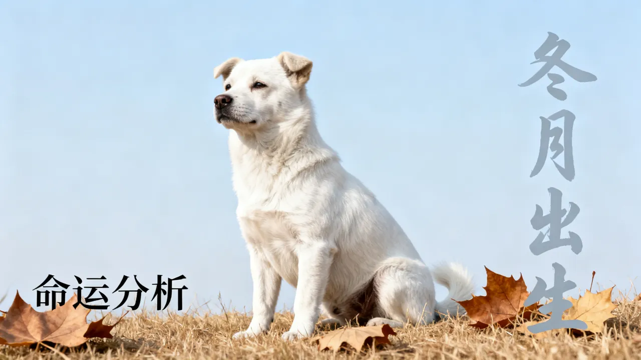 阴历11月的狗命运如何？属狗农历冬月出生好不好