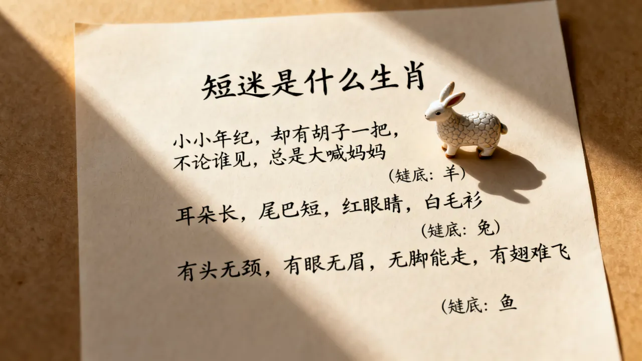 短迷是什么生肖,短的谜语大全和谜底是什么 短迷是什么生肖,短的谜语大全和谜底是什么