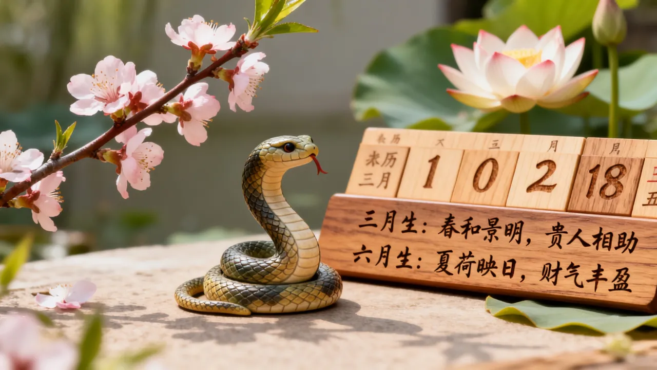 2001属蛇农历三月生和六月生哪个命更好，属蛇出生月份吉凶