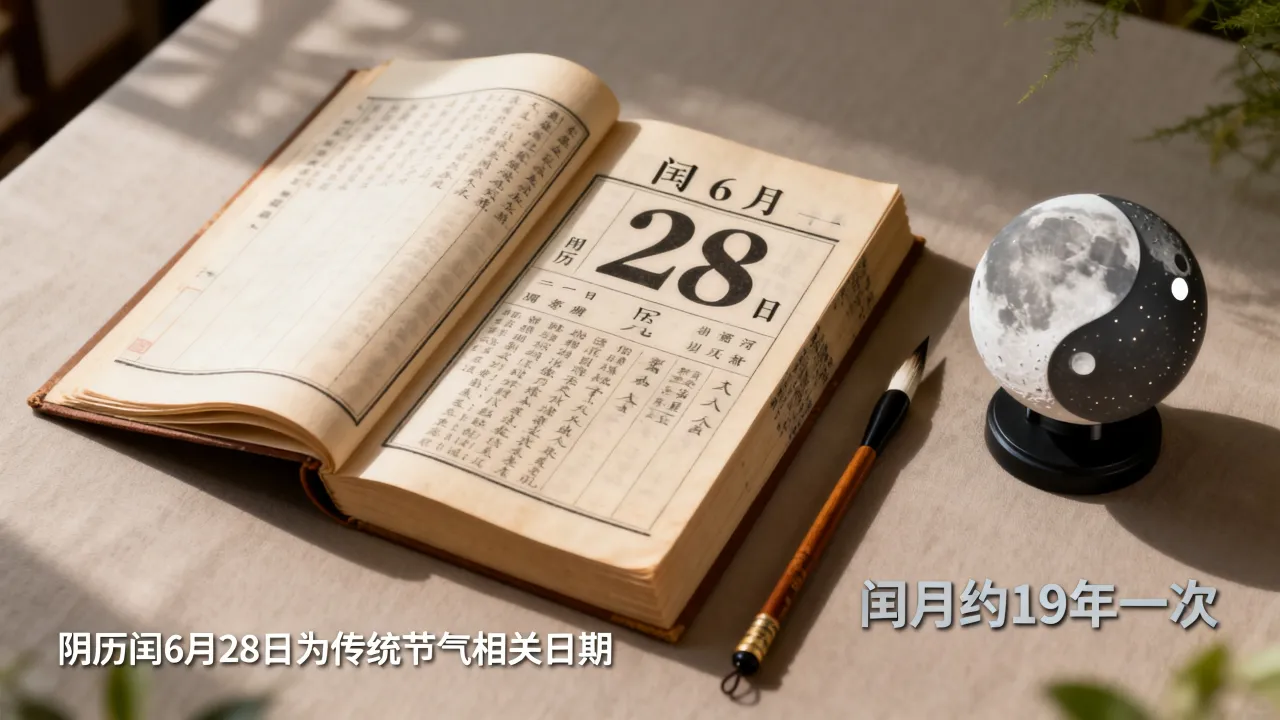 阴历闰6月28日是什么日子？闰月多久一次？