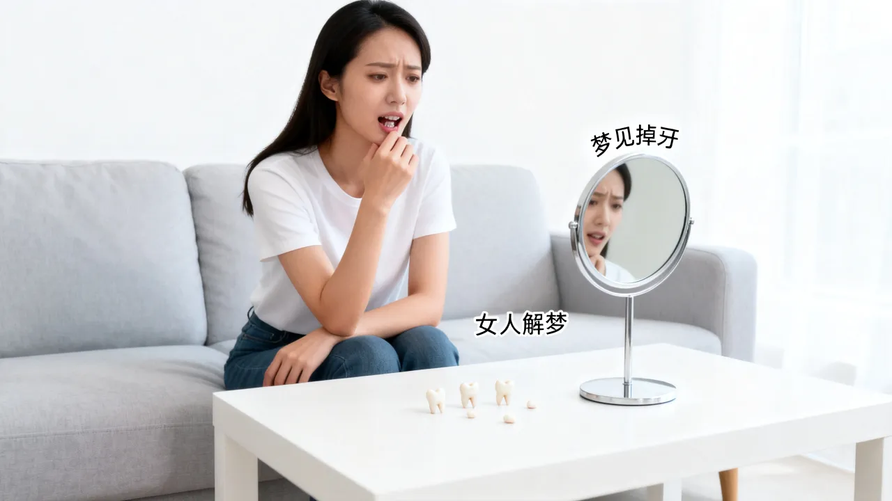 梦见自己满嘴掉牙是啥意思，女人梦见掉牙暗示什么
