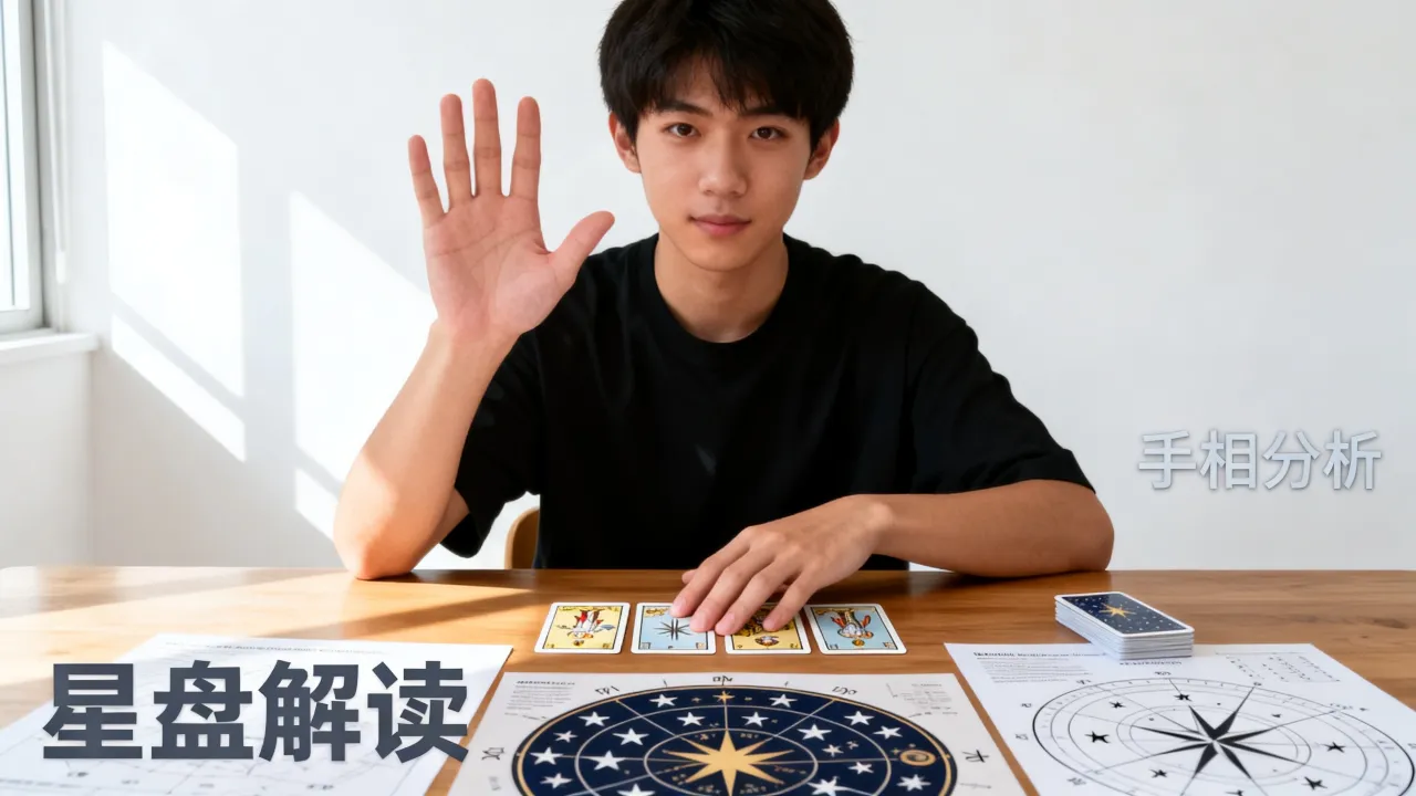 男生测试命运图准不准，看图测命运靠谱吗