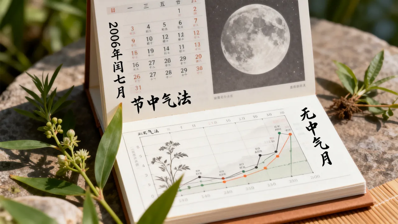 阴历2006年闰几月,闰月是怎么计算的呢 阴历2006年闰几月,闰月是怎么计算的呢