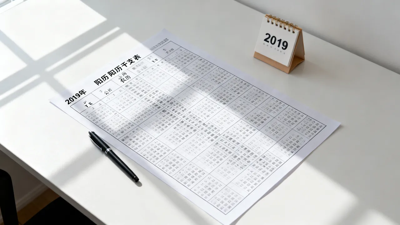 2019年阳历阴历干支对照表怎么查?农历和公历日期转换方法 2019年阳历阴历干支对照表怎么查?农历和公历日期转换方法