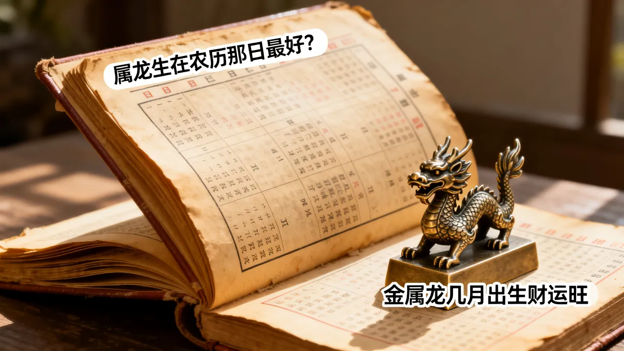 属龙生在农历那日最好?金属龙几月出生财运旺 属龙生在农历那日最好?金属龙几月出生财运旺