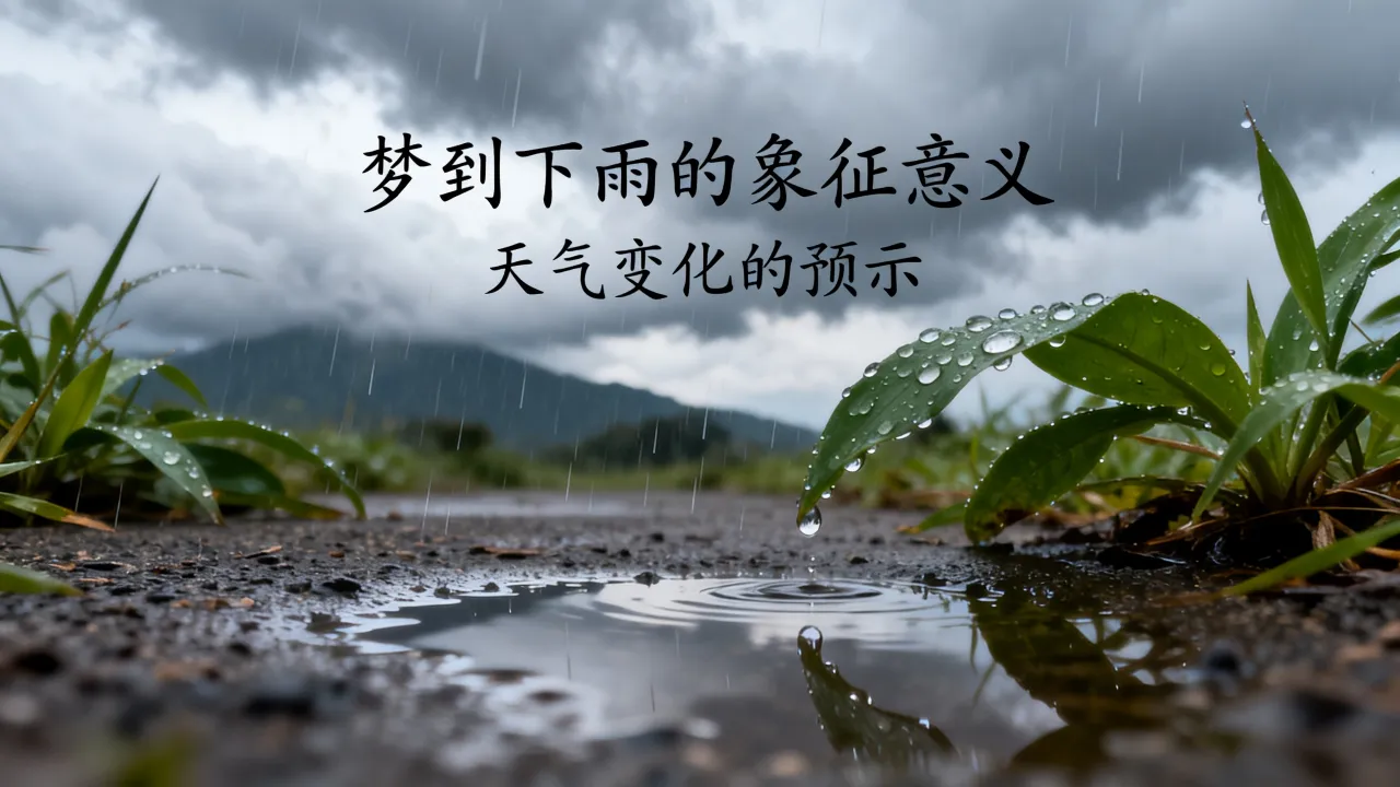 梦到即将下雨是好的征兆吗,梦见下雨前兆有何预示 梦到即将下雨是好的征兆吗,梦见下雨前兆有何预示