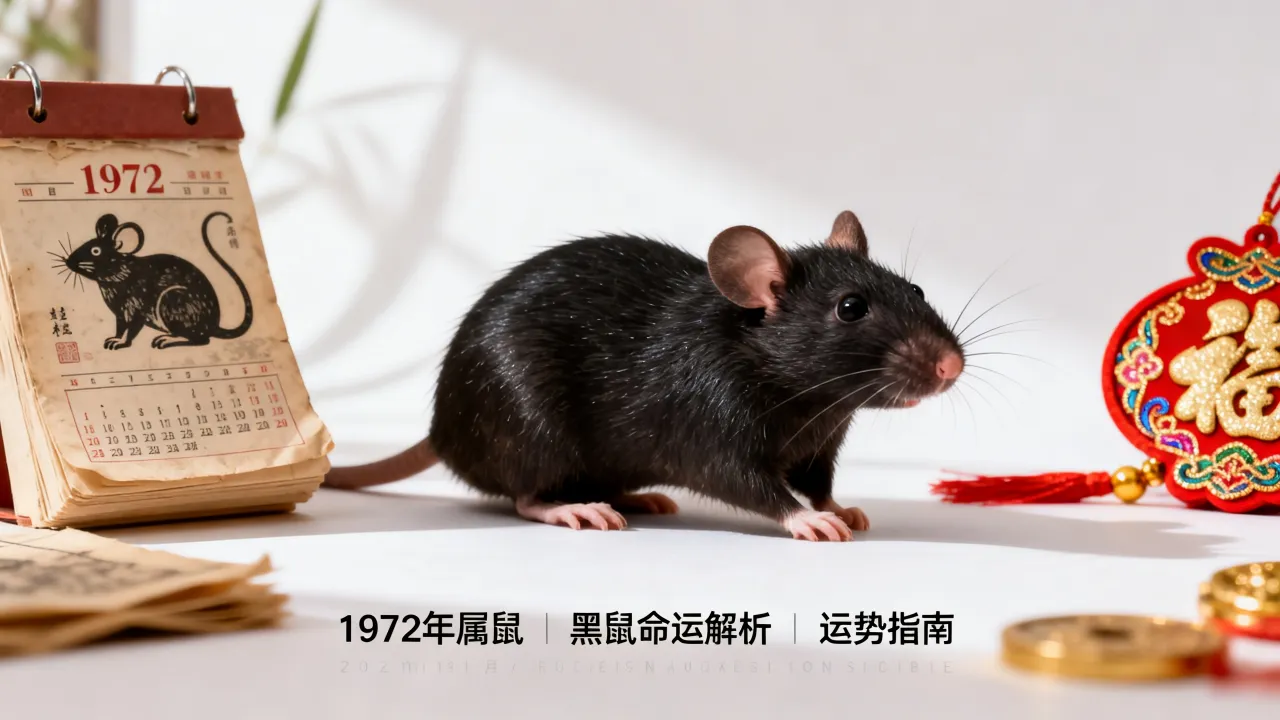 1972年属鼠黑鼠命好不好?黑鼠命运解析,属鼠人运势如何 1972年属鼠黑鼠命好不好?黑鼠命运解析,属鼠人运势如何