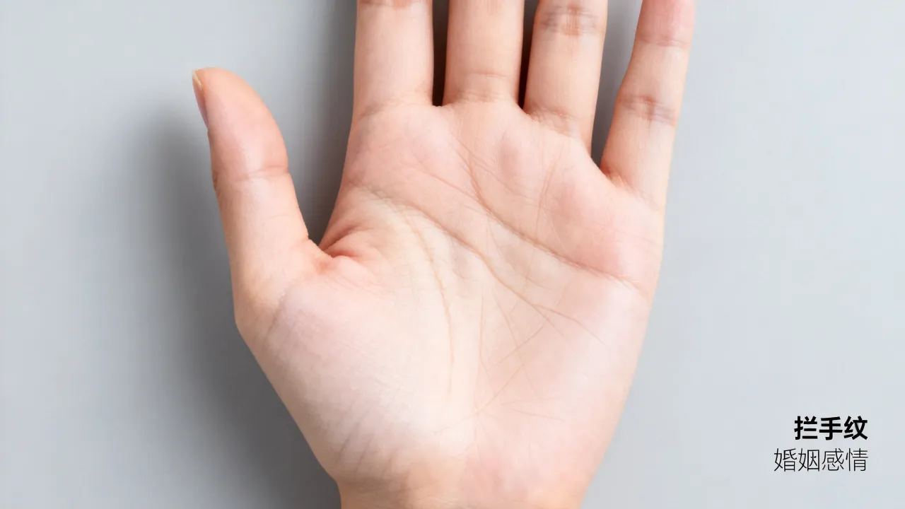 女人拦手纹命运好不好，拦手纹女人婚姻感情
